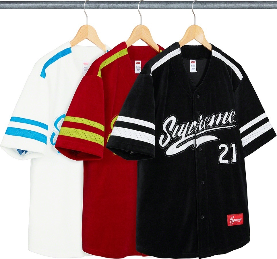 Velour Baseball Jersey